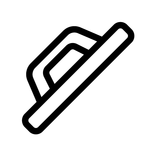 Icono de llana o espátula