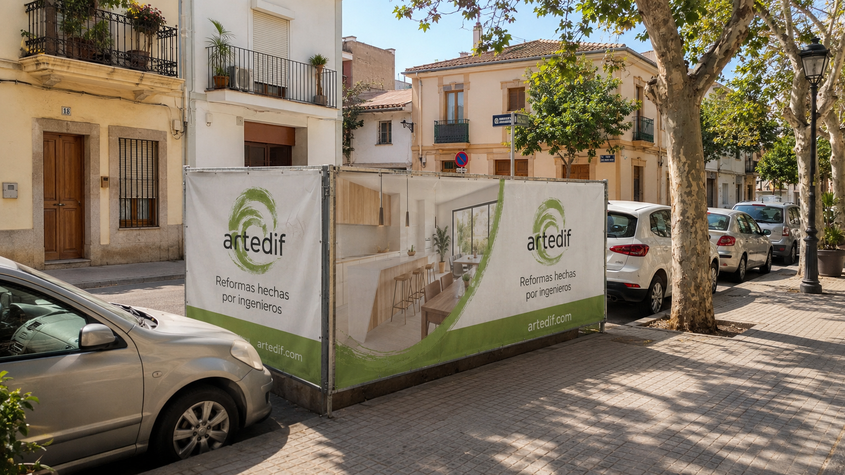 Áreas de experiencia de ARTEDIF en rehabilitación de portales en Valencia