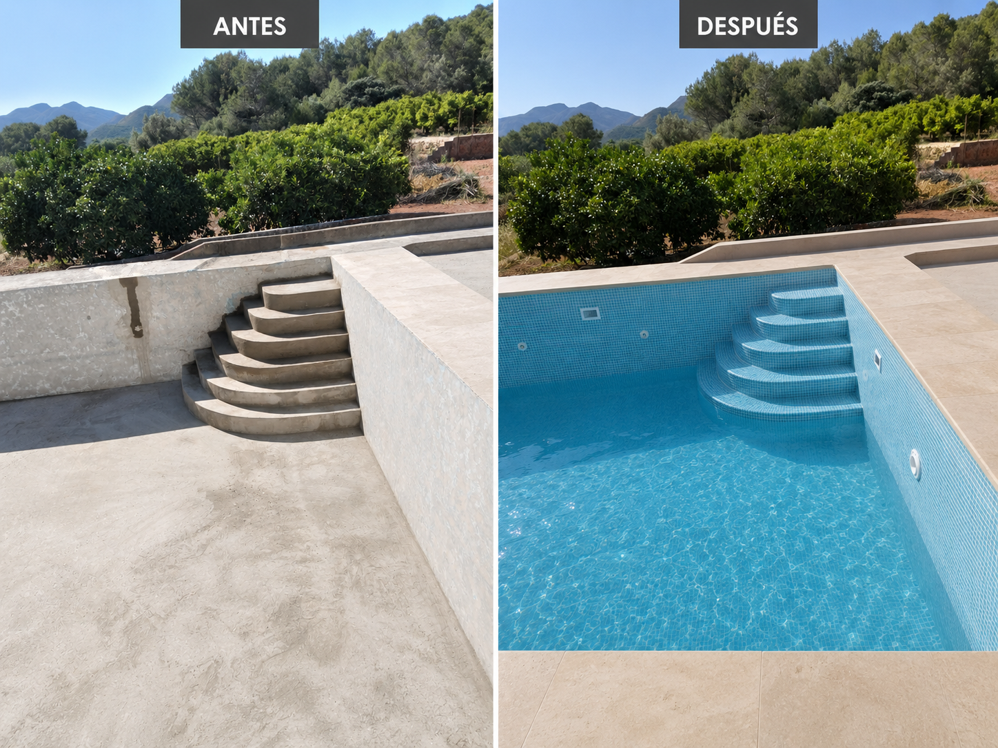 Piscina climatizada en Valencia